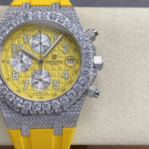 Audemars Piguet Men's Diamond 1:1 Super Clone Watch with COD Payment 1123207419 - front view