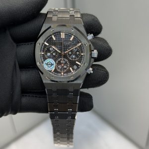 Audemars Piguet Black Ceramic 4401 Flyback Chronograph Super Clone Watch 1112374791 - front view