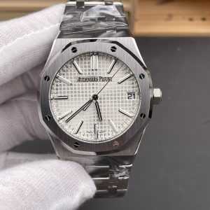 Audemars Piguet Royal Oak 15510 Super Clone Watch in White 1120857151 - front view | Audemars Piguet