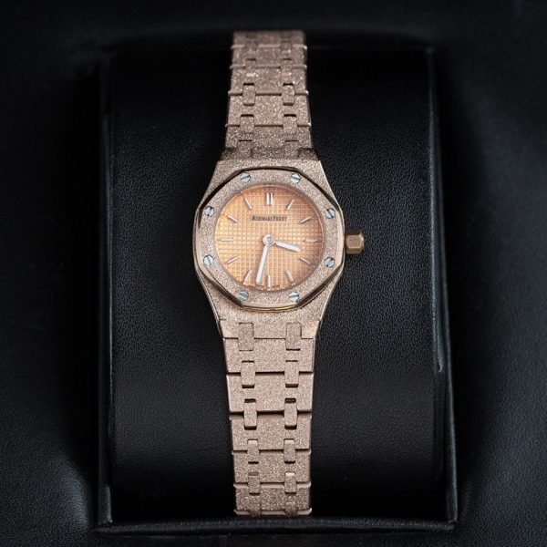 Audemars Piguet Royal Oak 18K Gold Super Clone Watch for Women 1134332218