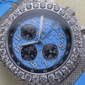 Audemars Piguet Diamond 42mm Quartz Super Clone Watch for Men 1123207414 - side view
