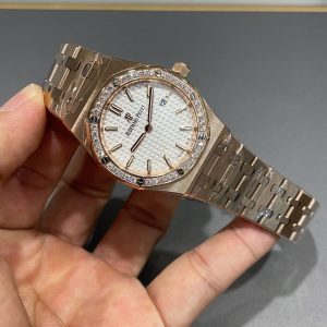 Audemars Piguet Royal Oak 33mm Women's AAA Replica Watch 1128806099 - side view | Audemars Piguet