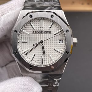 Audemars Piguet Royal Oak 15510 Super Clone Watch in White 1120857151 - interior view | Audemars Piguet