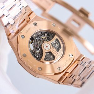 Audemars Piguet Royal Oak Men's 41mm Frosted Gold Skeleton Super Clone 1087896847